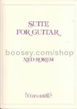 Suite For Guitar (ROREM NED)