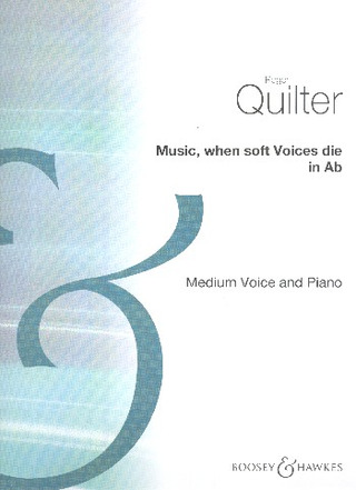 Music, When Soft Voices Die In Ab (QUILTER ROGER)