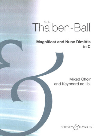 Magnificat And Nunc Dimittis In C (THALBEN-BALL GEORGE THOMAS)