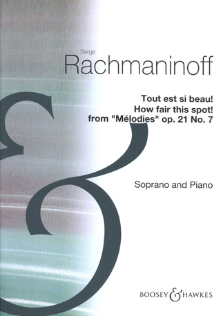Songs Op. 21 (RACHMANINOV SERGEI)