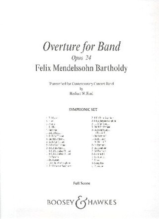 Overture For Band Op. 24