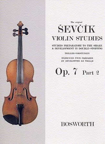 Violin Studies Op. 7 Part.2 Exercices Trilles