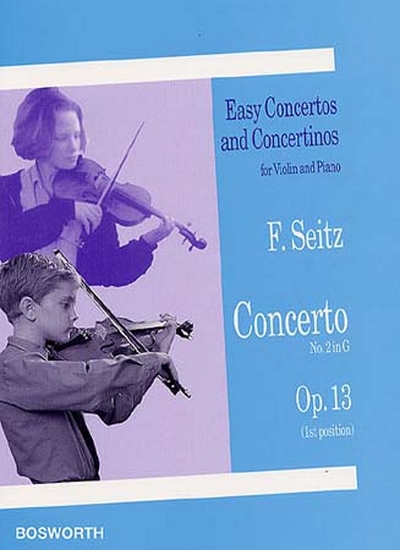Seitz Concerto No2 In G Op. 13 Violin/Piano (SEITZ)