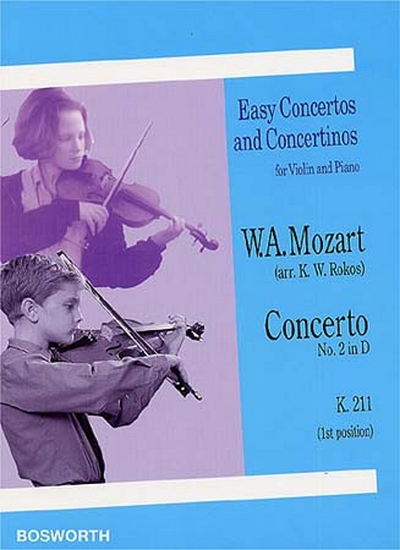 Mozart Concerto No2 In D Violin And Piano (MOZART WOLFGANG AMADEUS)