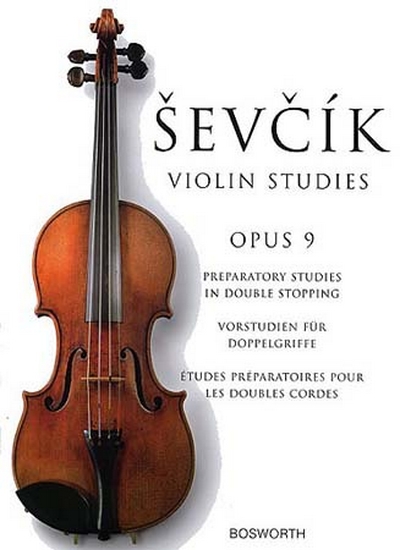 Violin Studies Op. 9 Etudes Prep. Doubles Cordes (SEVCIK OTAKAR)