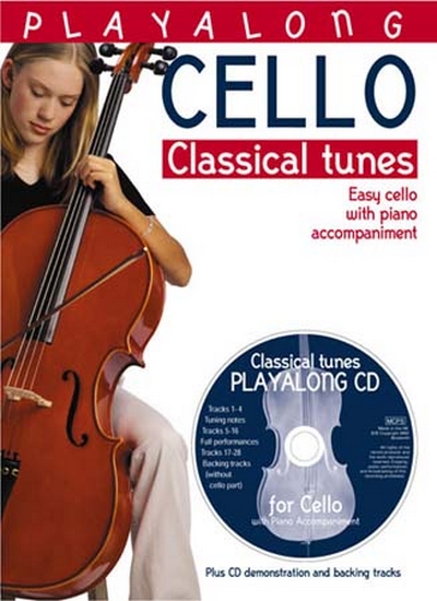 Play Along Cello Classical Tunes W/Piano Cd