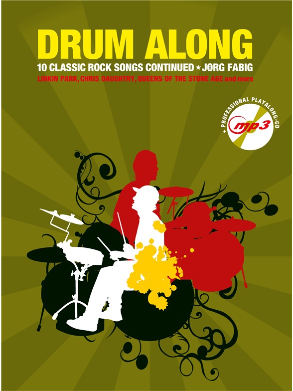 Drum Along : Classic Rock Continued - Book