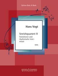 String Quartet II (VOGT HANS)