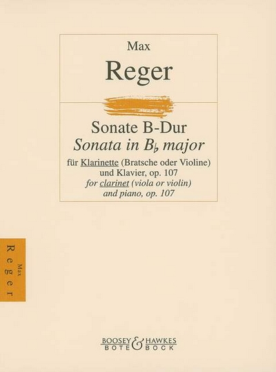 Sonata Op. 107 (REGER MAX)