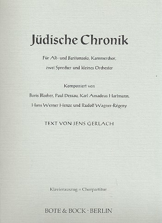 Jüdische Chronik