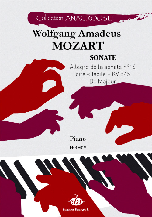Sonate KV 545 (Collection Anacrouse) (MOZART WOLFGANG AMADEUS)