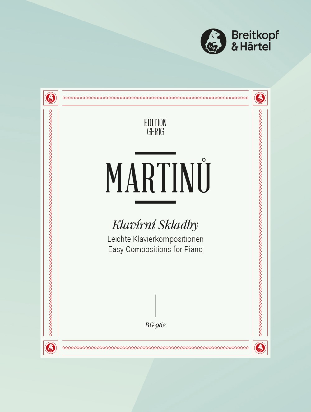 Leichte Klavierkompositionen (MARTINU BOHUSLAV)