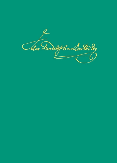 Mendelssohn Bartholdy Werkverzeichnis Mwv (WEHNER RALF)