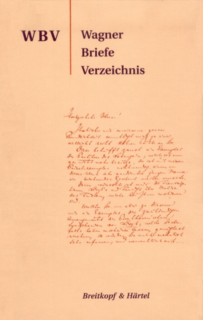 Wagner-Briefe-Verzeichnis (Wbv)