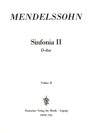 Sinfonia II D-Dur
