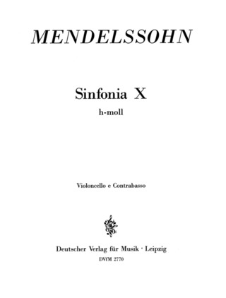 Sinfonia X H-Moll