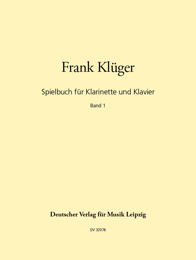 Spielbuch F. Klar. Und Klav. 1
