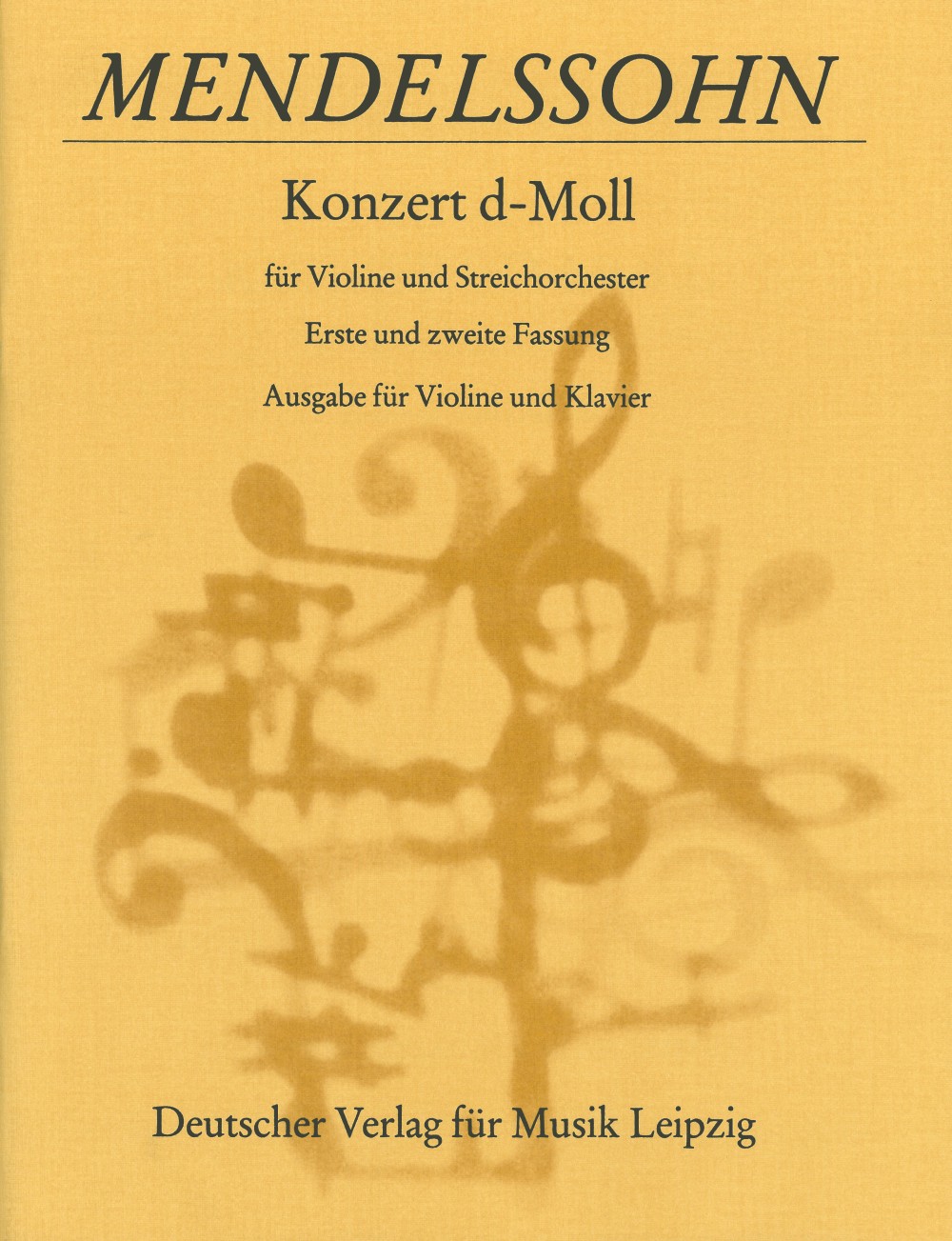Violinkonzert D-Moll (MENDELSSOHN-BARTHOLDY FELIX)