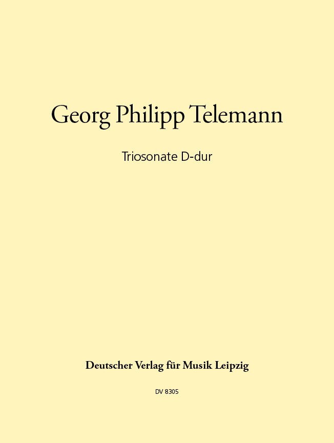 Triosonate D-Dur (TELEMANN GEORG PHILIPP)
