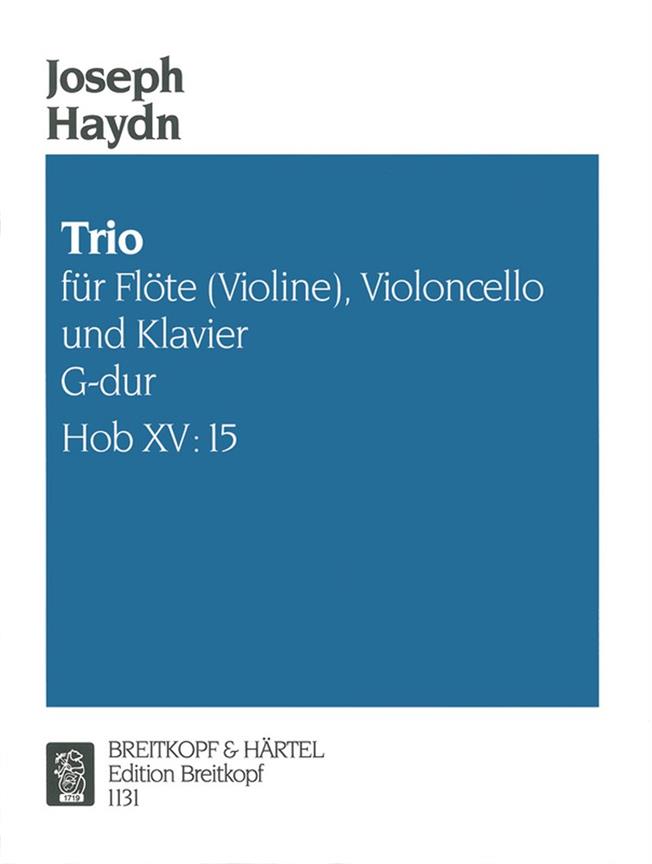 Klavier-Trio G-Dur Hob XV: 15 (HAYDN FRANZ JOSEF)