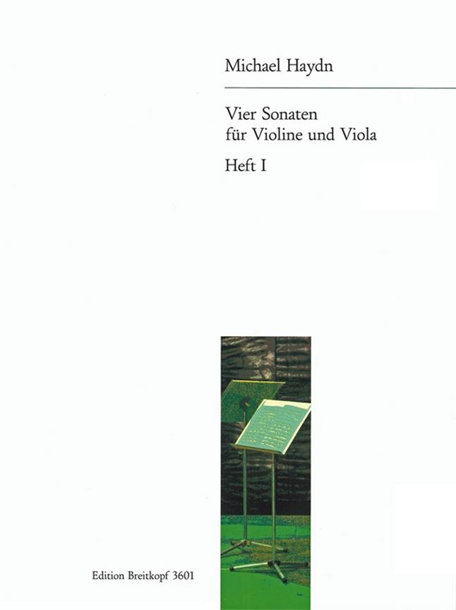 4 Sonaten F. Violine U.VIola 1 (HAYDN JOHANN MICHAEL)