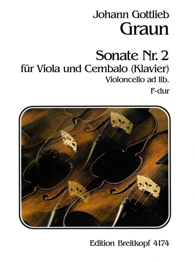 Sonate Nr. 2 F-Dur (GRAUN JOHANN GOTTLIEB)