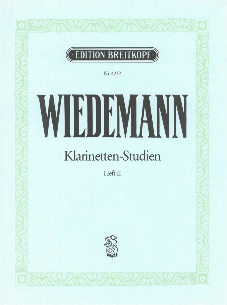 Klarinetten - Studien, Band II (WIEDEMANN LUDWIG)