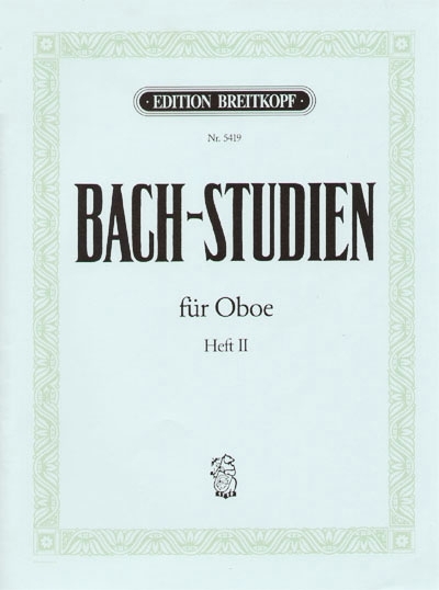 Bach-Studien Für Oboe, Heft 2 (BACH JOHANN SEBASTIAN)