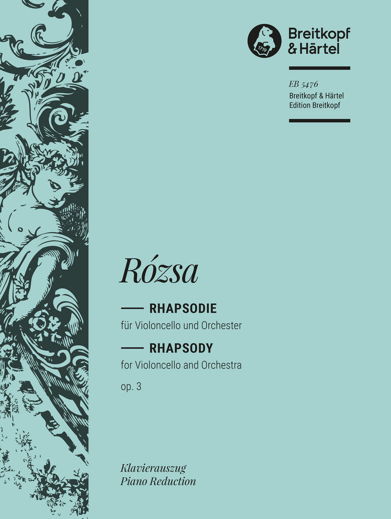 Rhapsodie Op. 3 (ROZSA MIKLOS)