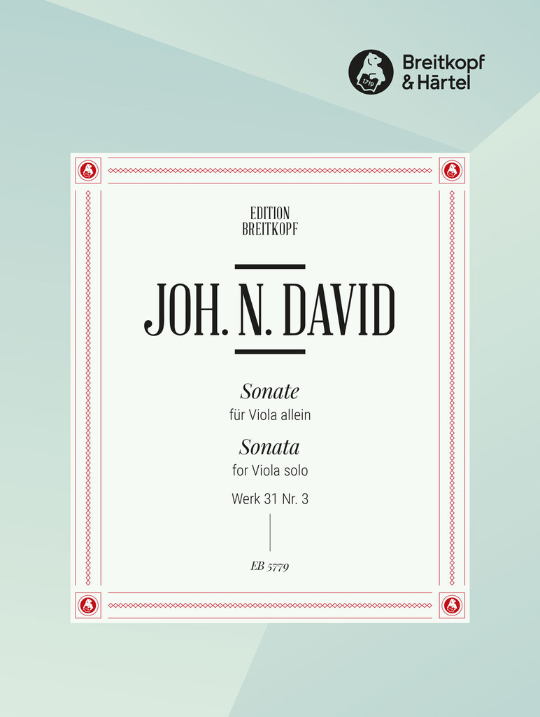 Sonate Wk 31/3 (DAVID JOHANN NEPOMUK)