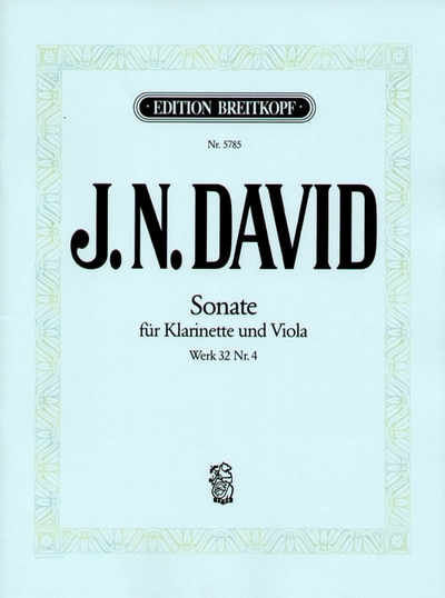Sonate Wk 32/4 (DAVID JOHANN NEPOMUK)