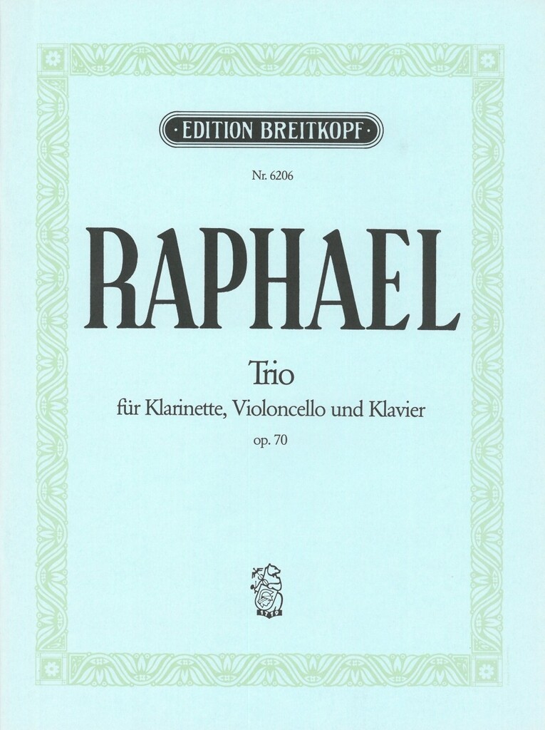 Klarinettentrio Op. 70 (RAPHAEL GUNTER)