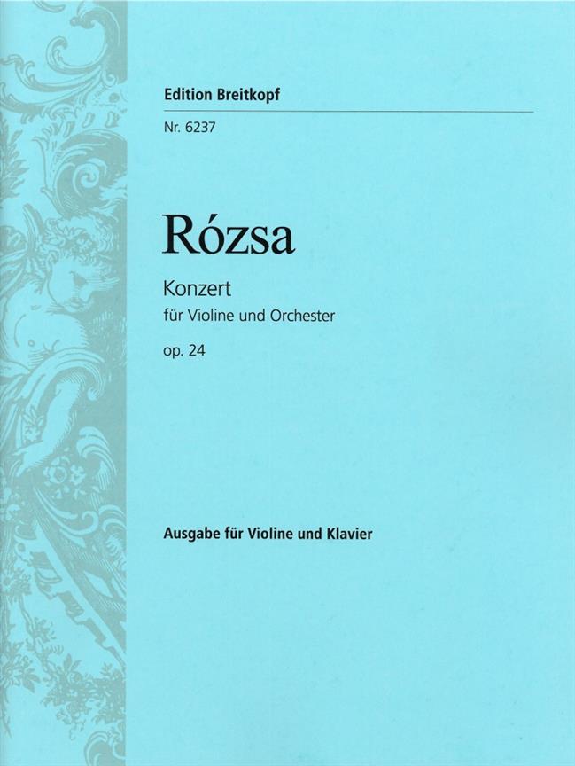 Violinkonzert Op. 24 (ROZSA MIKLOS)
