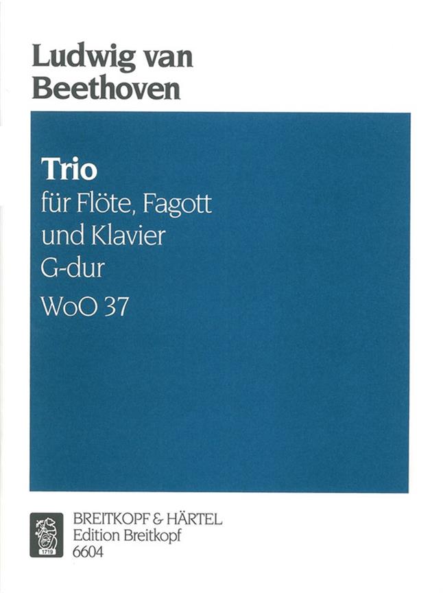 Trio G-Dur Woo 37 (BEETHOVEN LUDWIG VAN)