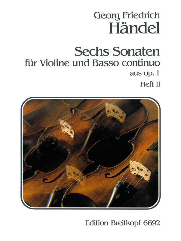 6 Sonaten Op. 1, Nr. 3, 10, 12 (HAENDEL GEORG FRIEDRICH)