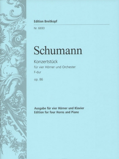 Konzertstück F-Dur Op. 86 (SCHUMANN ROBERT)