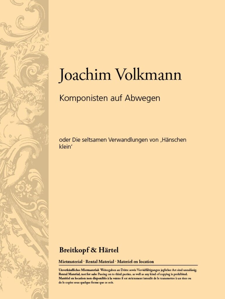 Komponisten Auf Abwegen Heft 1 (VOLKMANN JOACHIM)