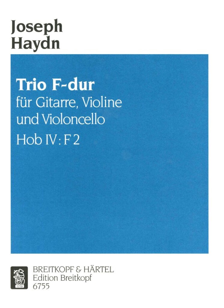 Trio F-Dur Hob IV: F 2 (HAYDN FRANZ JOSEF)