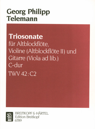 Triosonate C-Dur (TELEMANN GEORG PHILIPP)