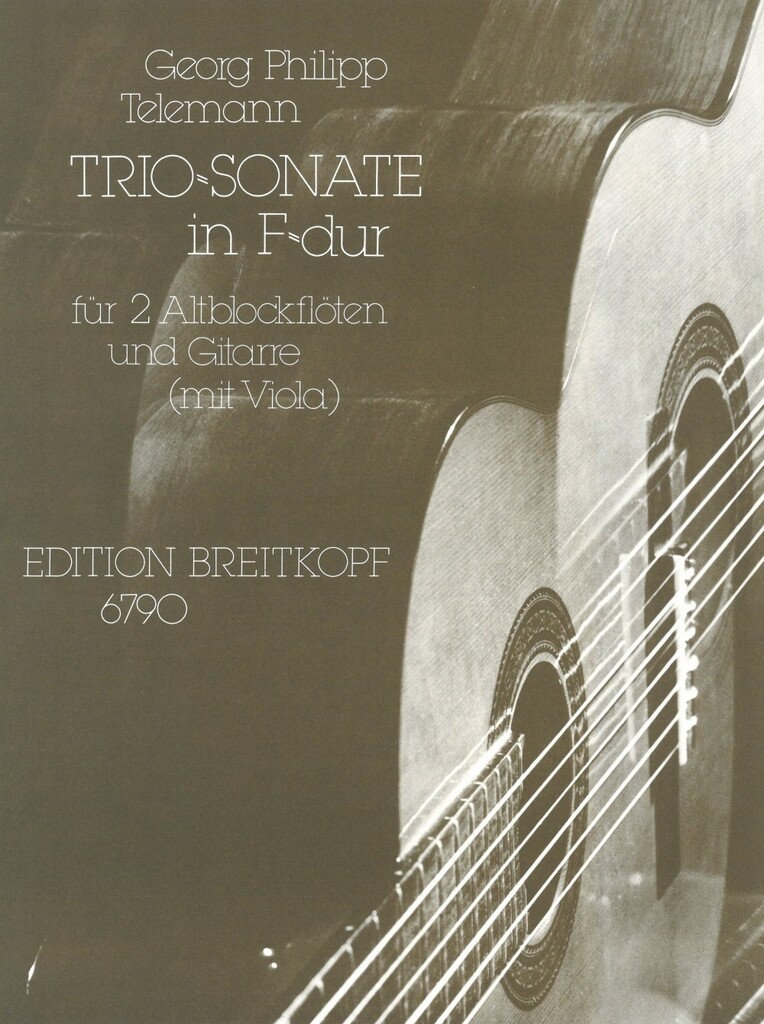 Triosonate F-Dur (TELEMANN GEORG PHILIPP)