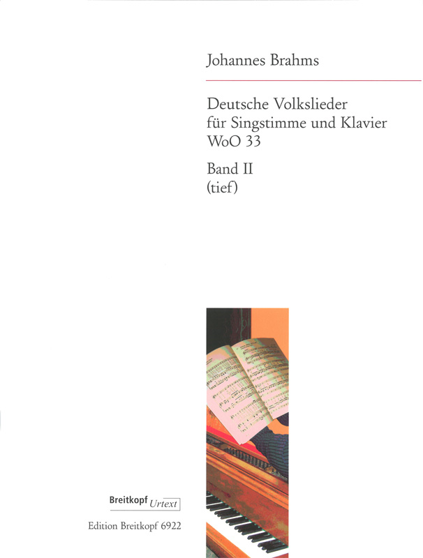 Deutsche Volkslieder, Band 2 (BRAHMS JOHANNES)