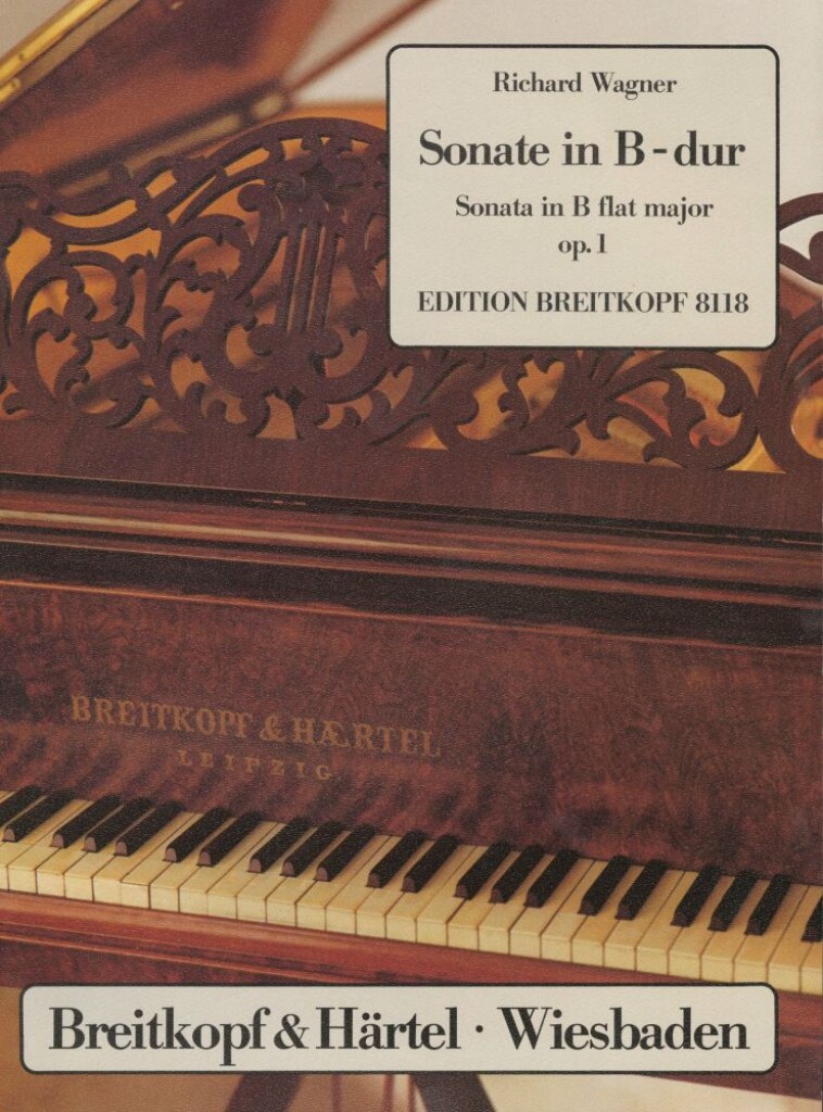 Sonate B-Dur Op. 1 (WAGNER RICHARD)