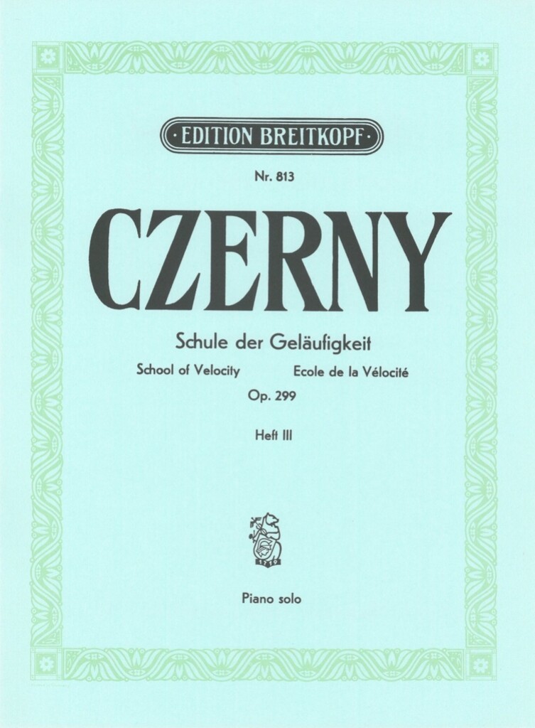 Schule Geläufigkeit Op. 299 - 3 (CZERNY KARL)