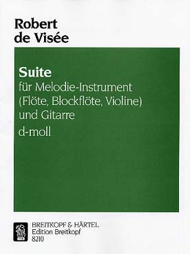Suite D-Moll (VISEE ROBERT DE)