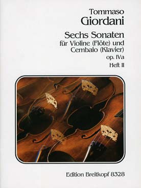 6 Sonaten Op. IValto, Heft 2 (GIORDANI TOMMASO)