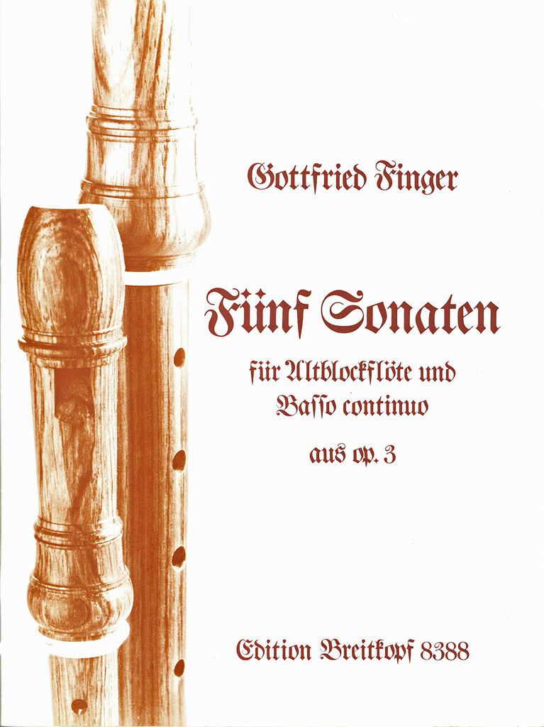 5 Sonaten Aus Op. 3 (FINGER GOTTFRIED)