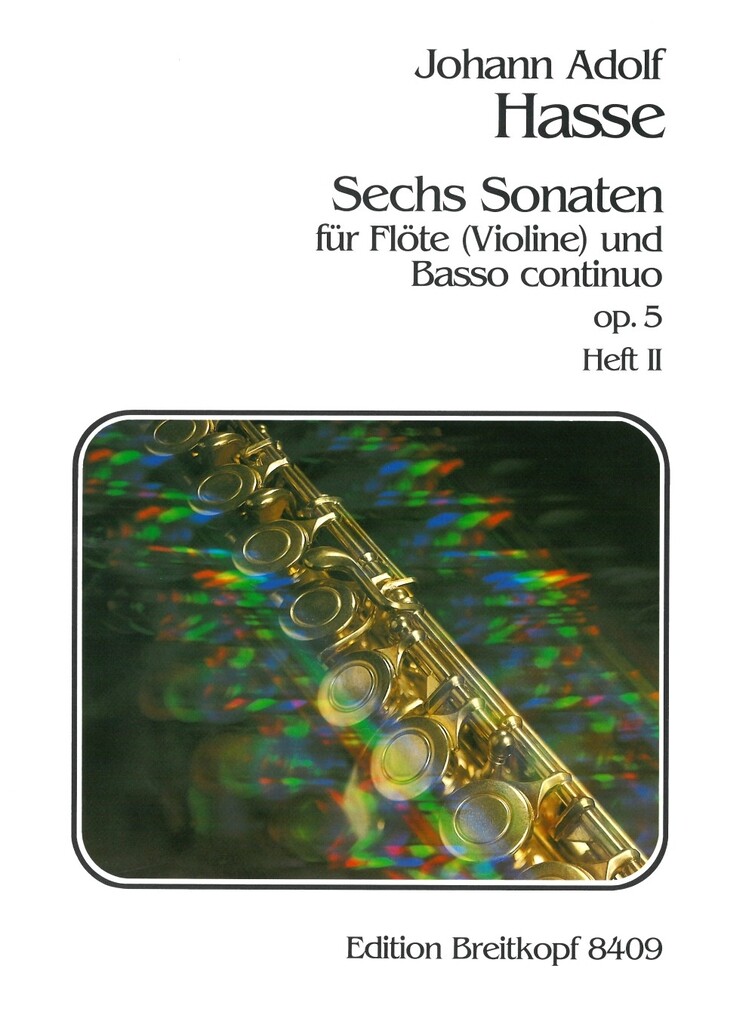 6 Sonaten Op. 5, Heft 2 (HASSE JOHANN ADOLF)