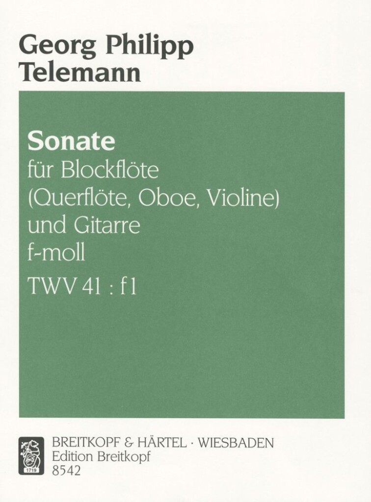 Sonate F-Moll (TELEMANN GEORG PHILIPP)