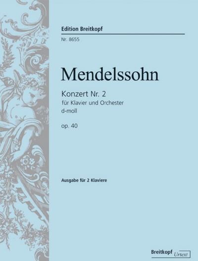 Klavierkonzert Nr.2 D-Moll Op. 40 (MENDELSSOHN-BARTHOLDY FELIX)