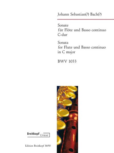 Sonate C-Dur Bwv 1033 (BACH JOHANN SEBASTIAN)